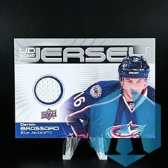 2010-11 Upper Deck Hockey UD Game Jersey GJ-BR Derick BRASSARD